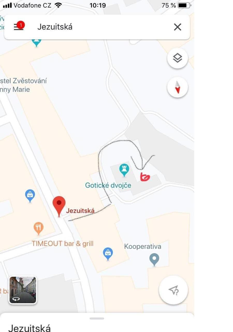 Apartman U Gotickeho Dvojcete Litoměřice Eksteriør billede